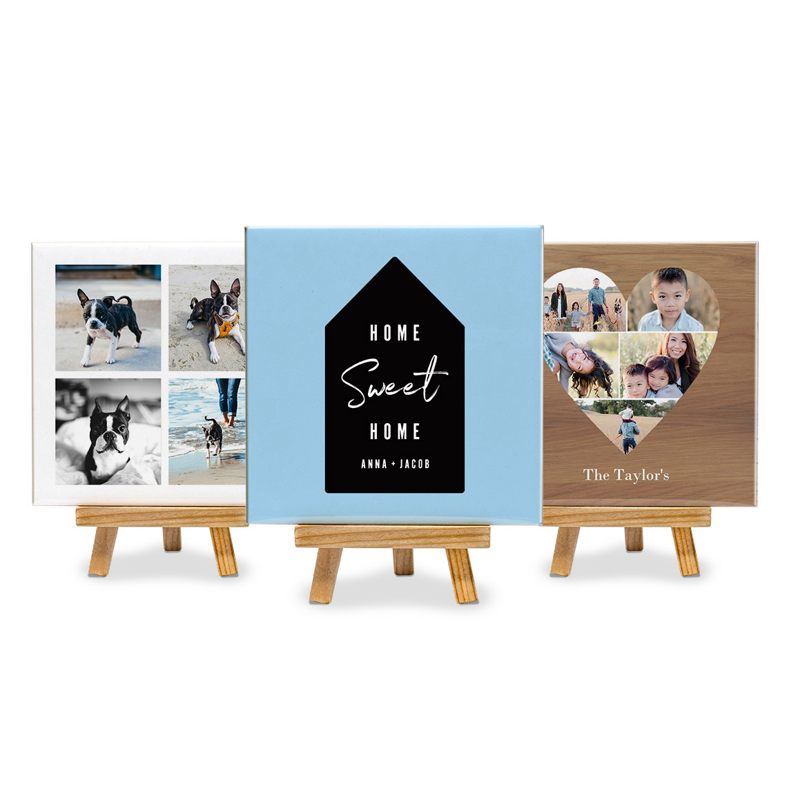 Photo Tiles with Stand Ceramic Picture Tiles Snapfish UK